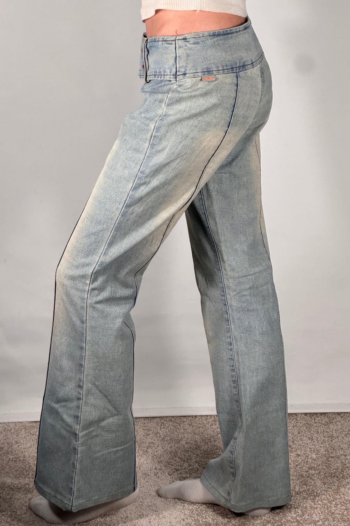 Lågmidjade jeans stl: XS