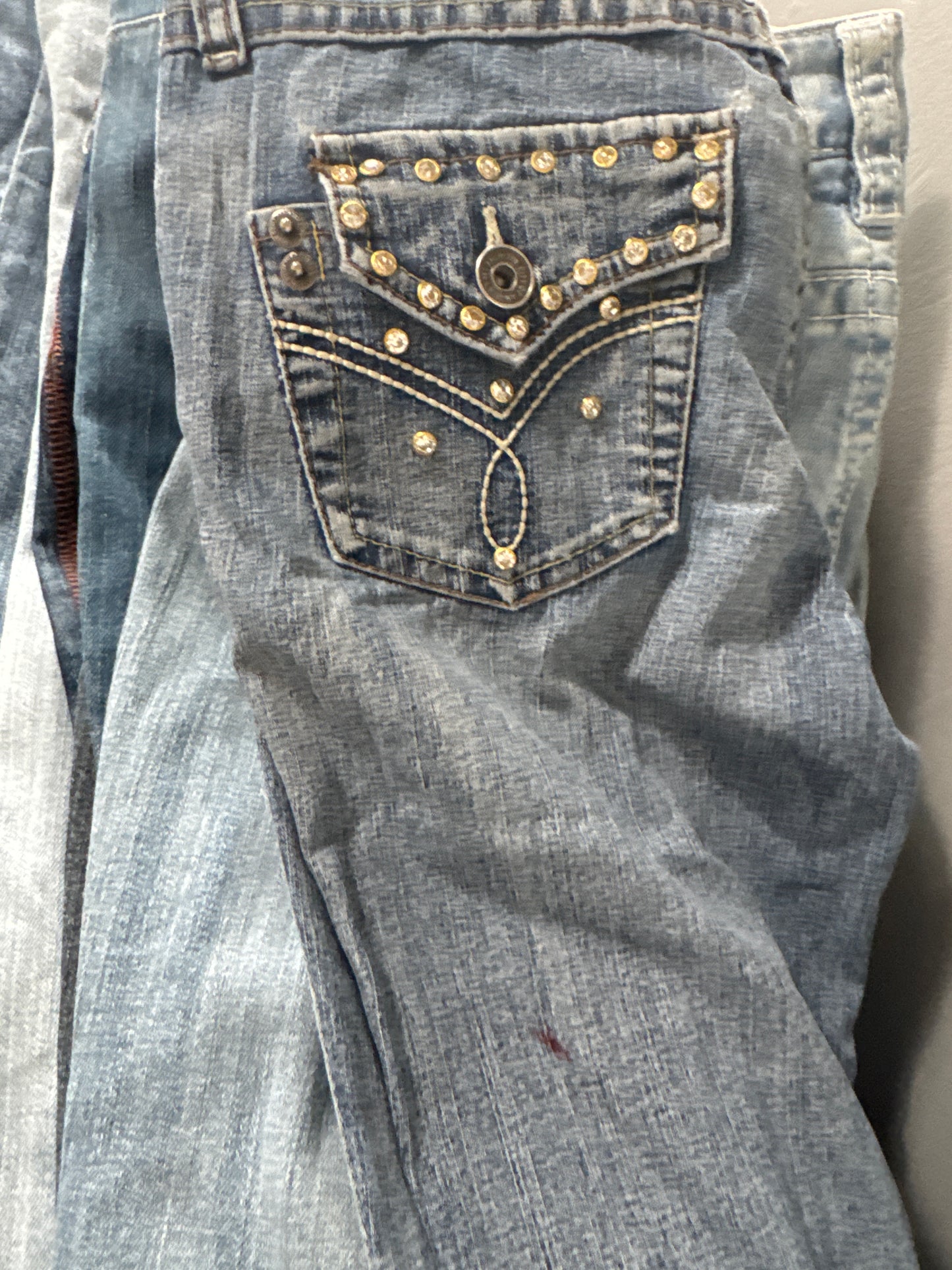 Lågmidjade jeans stl: XS
