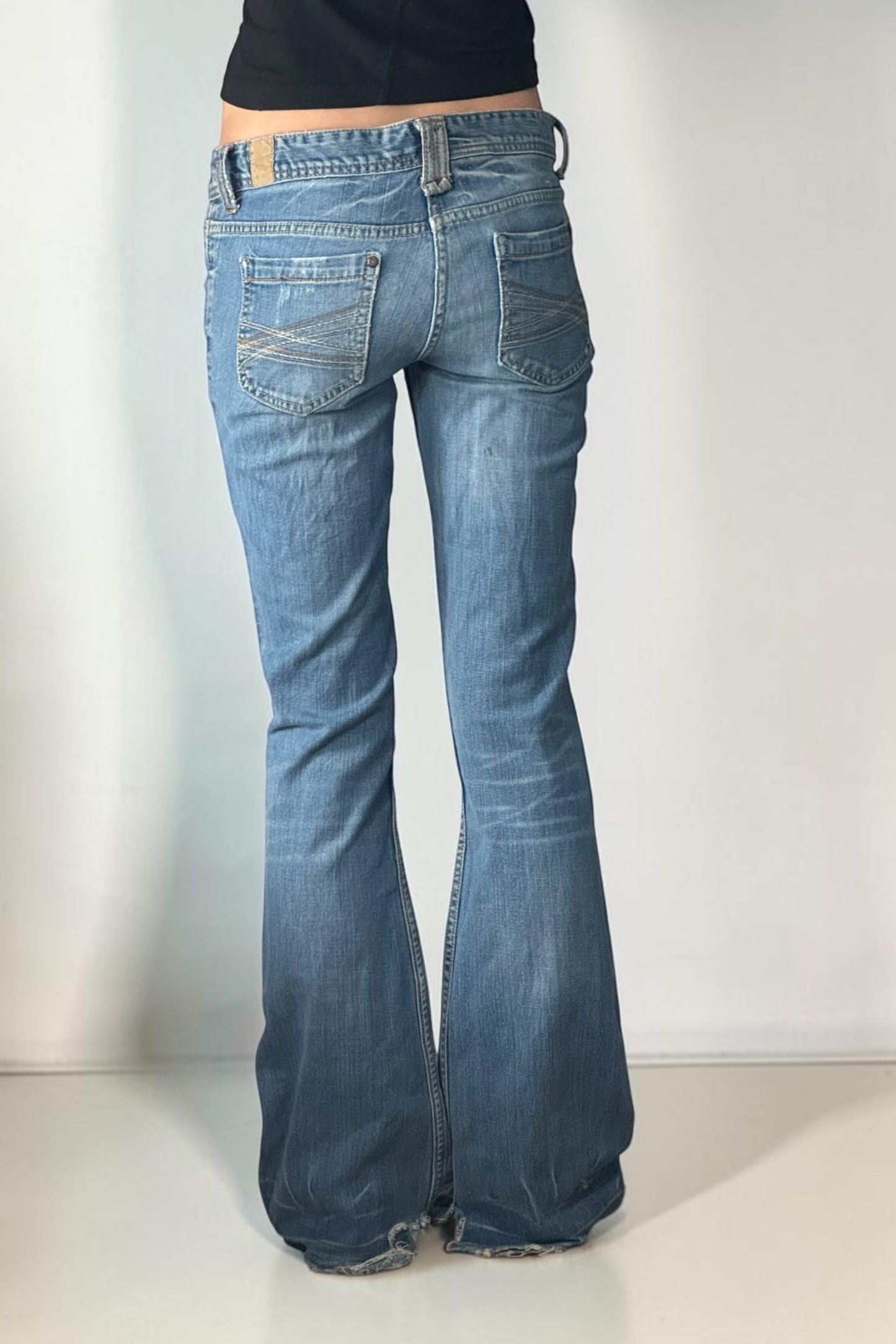 Lågmidjade jeans stl: S