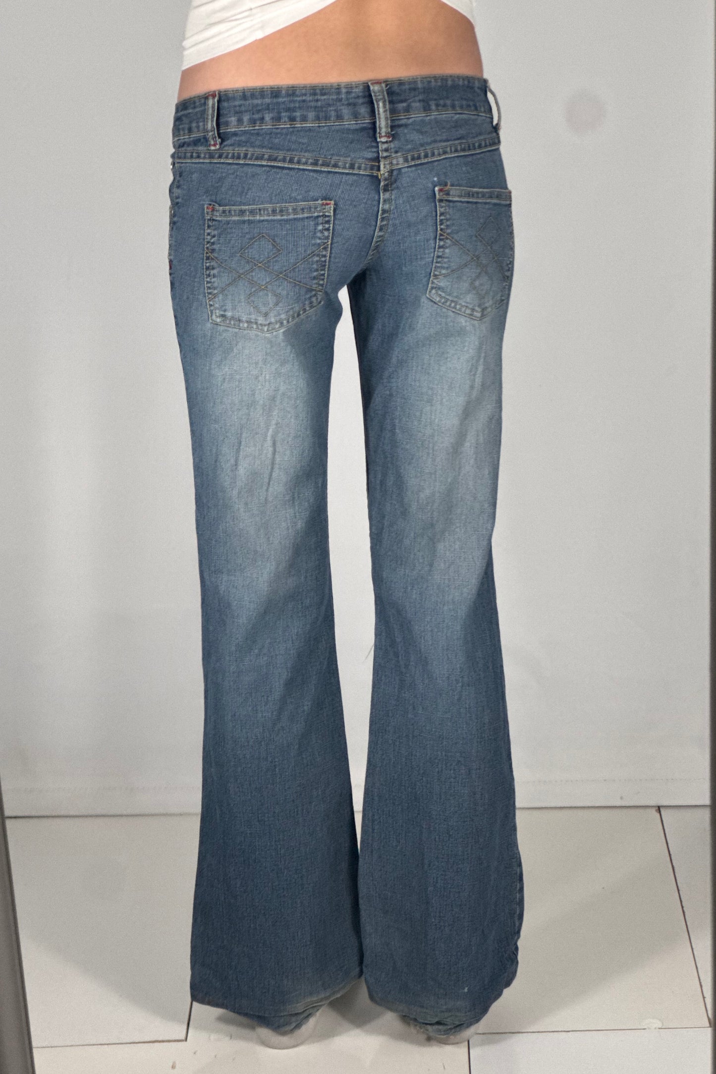 Lågmidjade jeans stl: XS