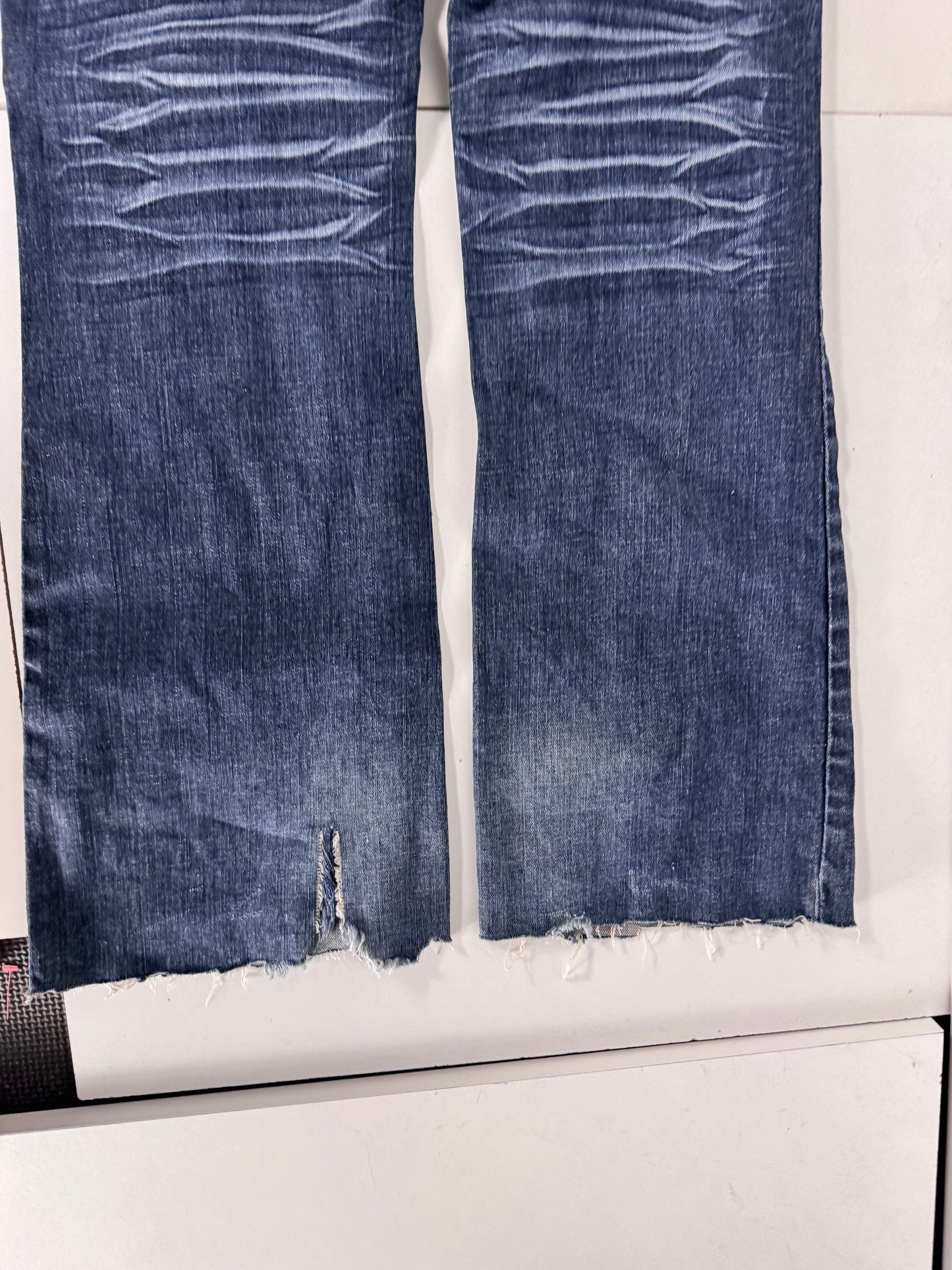 Utsvängda jeans stl: S