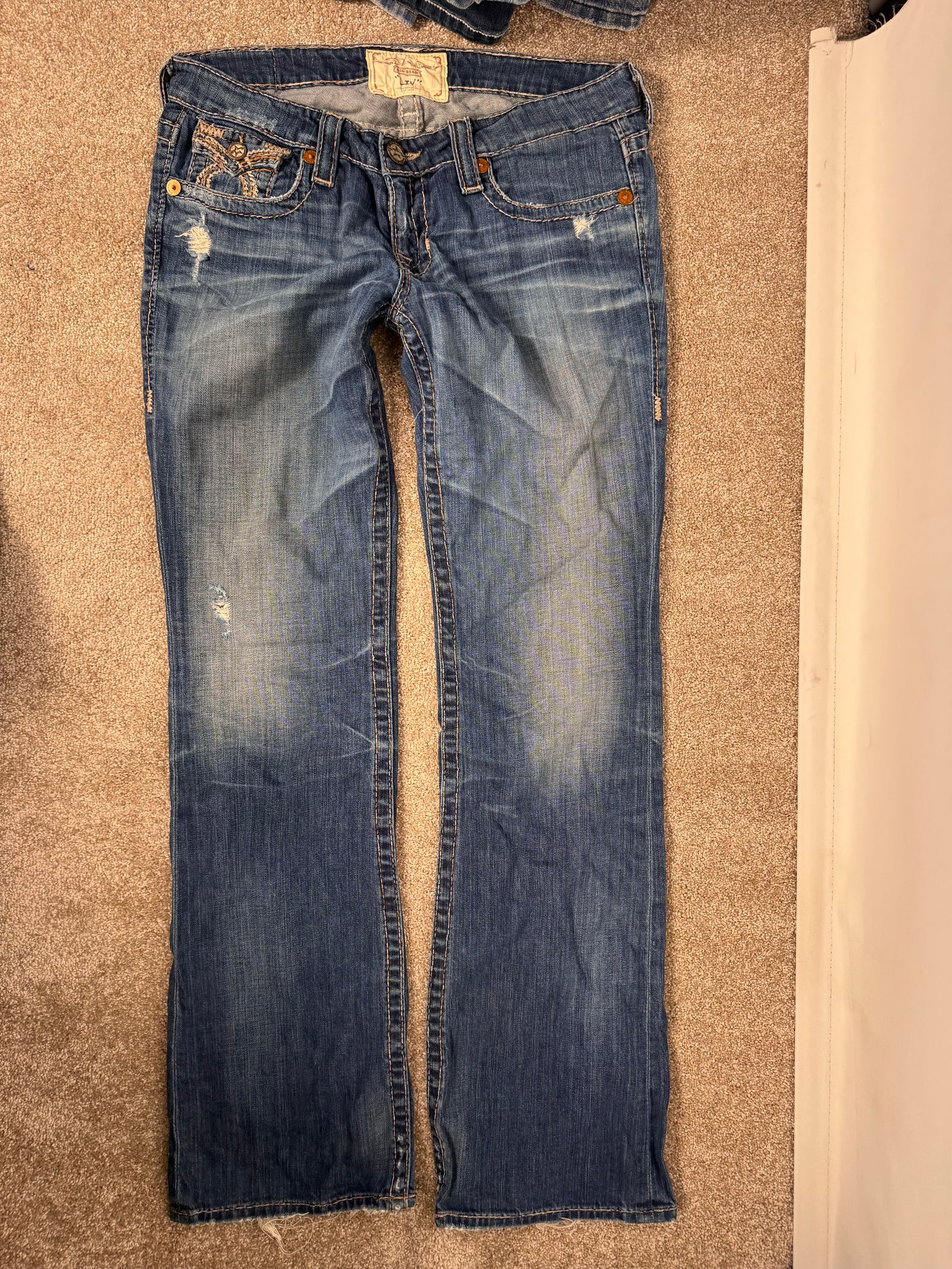Lågmidjade jeans stl: M