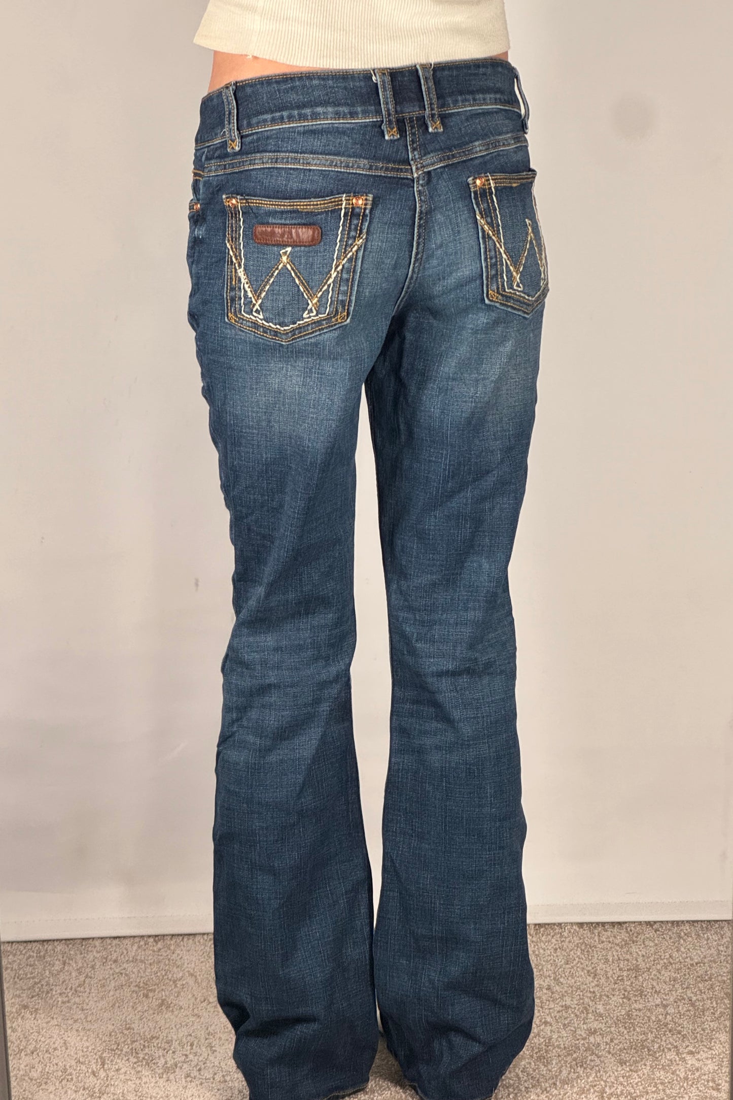 Lågmidjade jeans stl: S