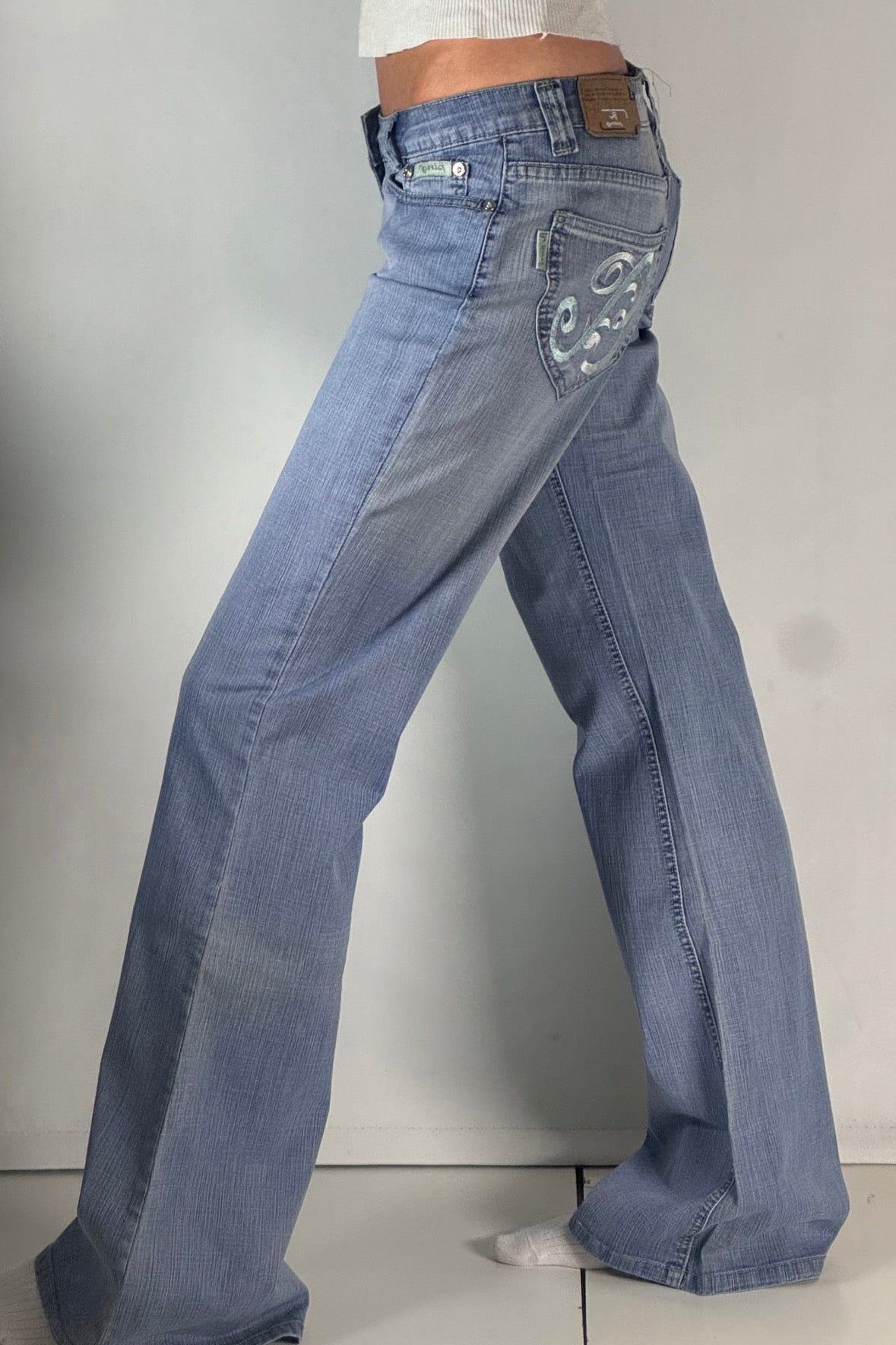 Lågmidjade jeans stl: XS