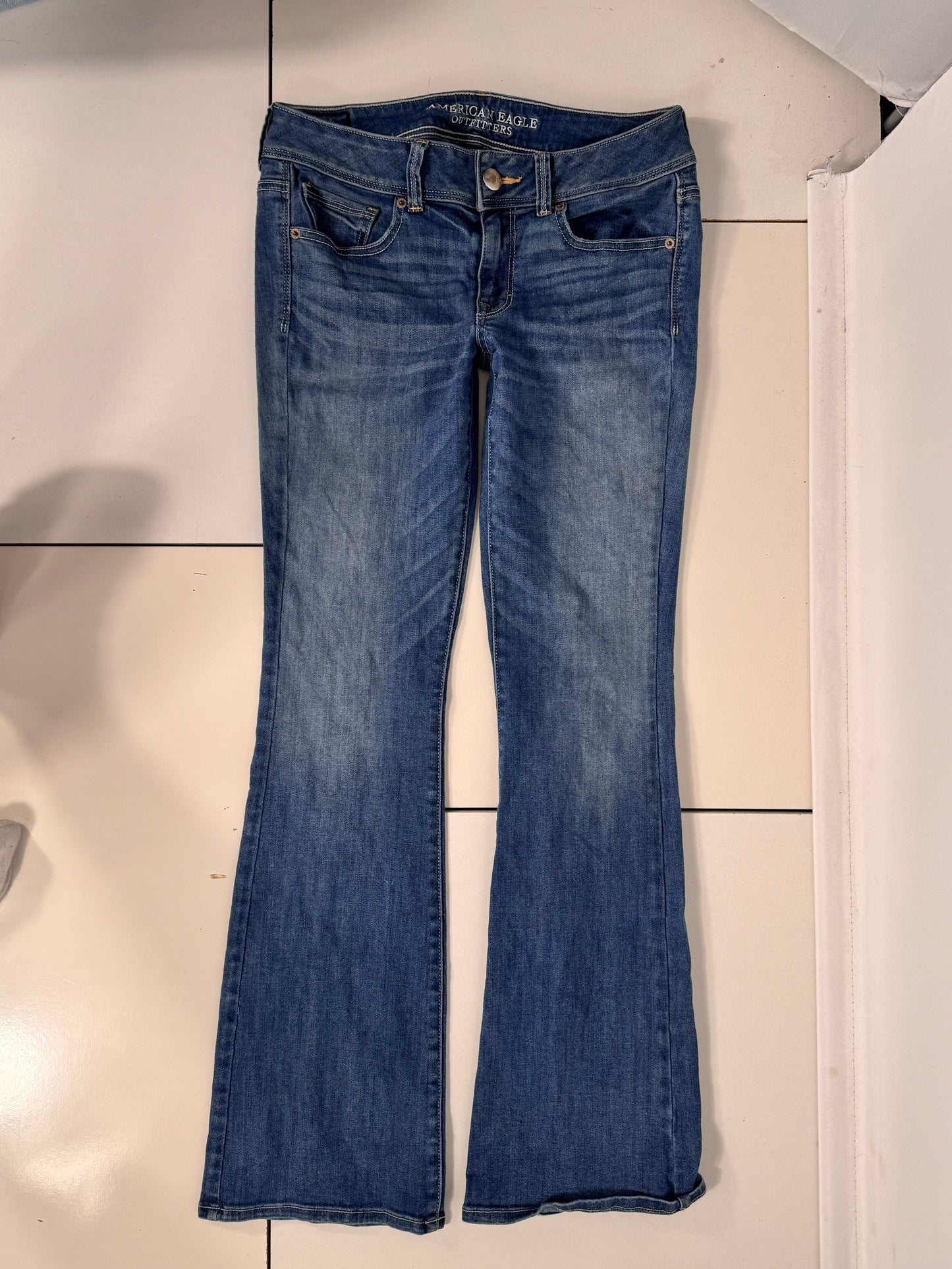 Lågmidjade jeans stl: S