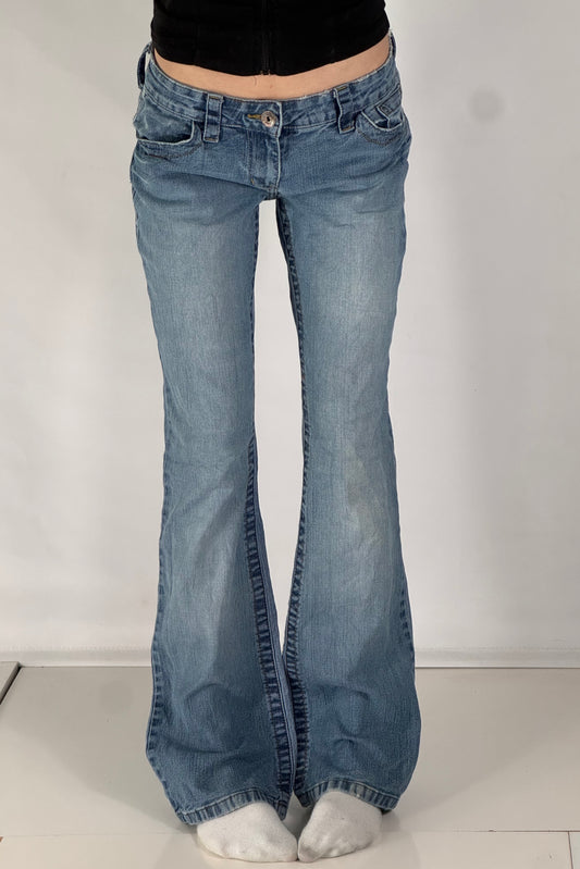 Lågmidjade jeans stl: S