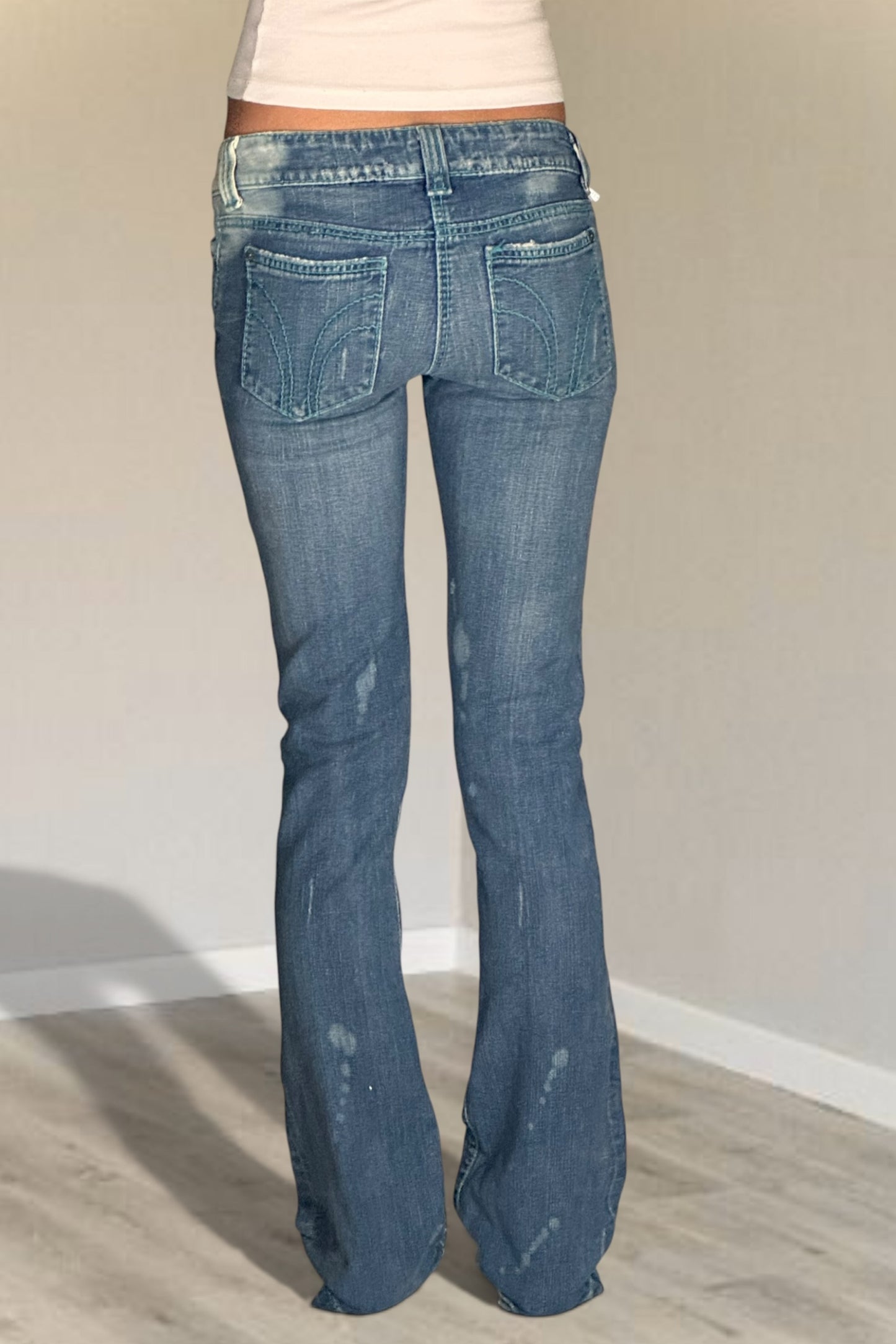 Lågmidjade jeans stl: XXS