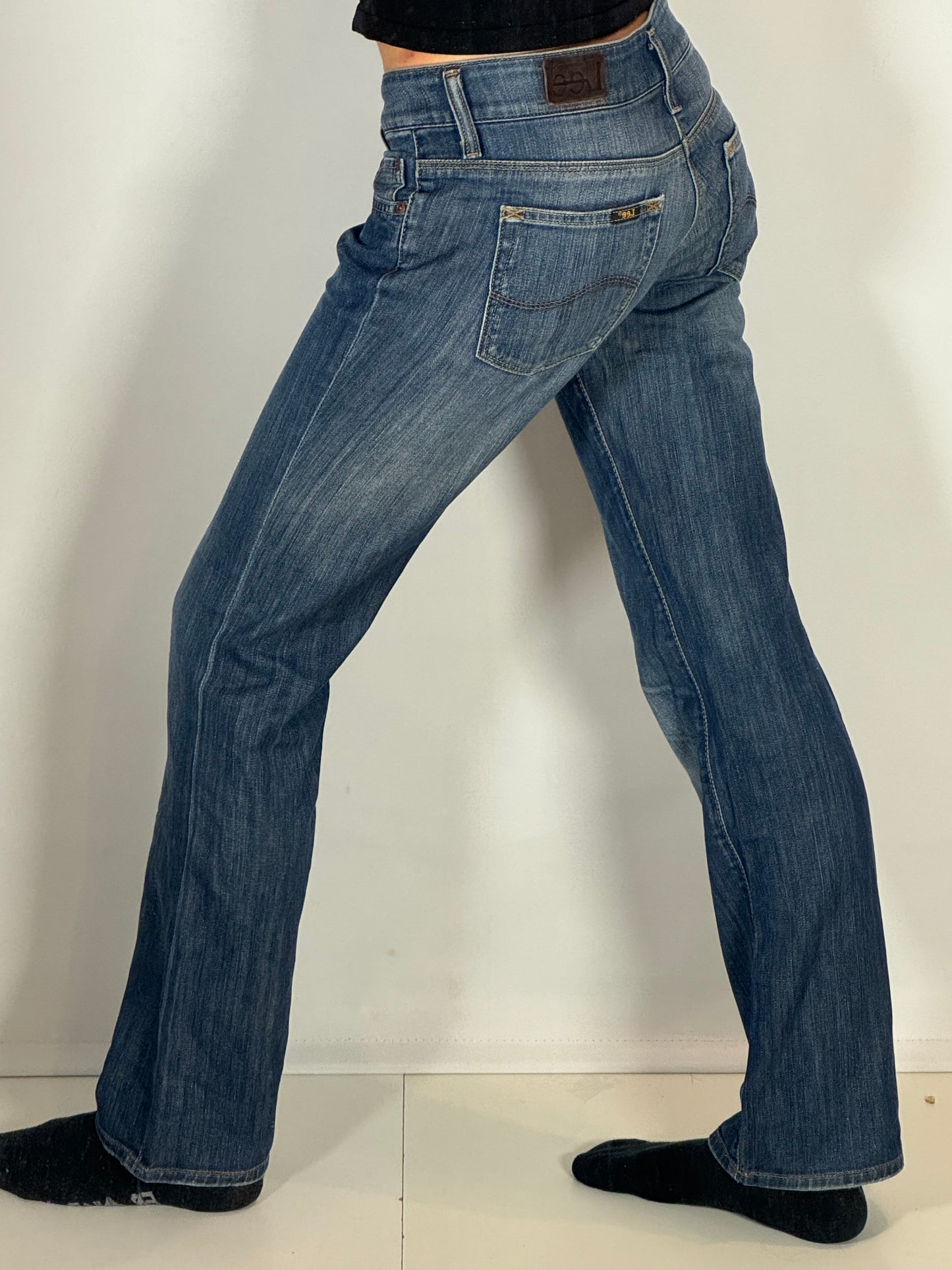 Lågmidjade jeans stl: S