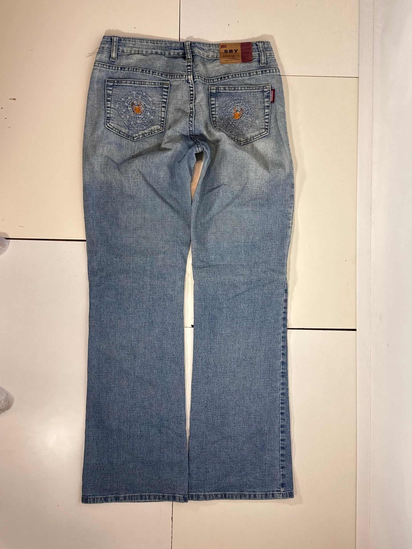 Lågmidjade jeans stl: S