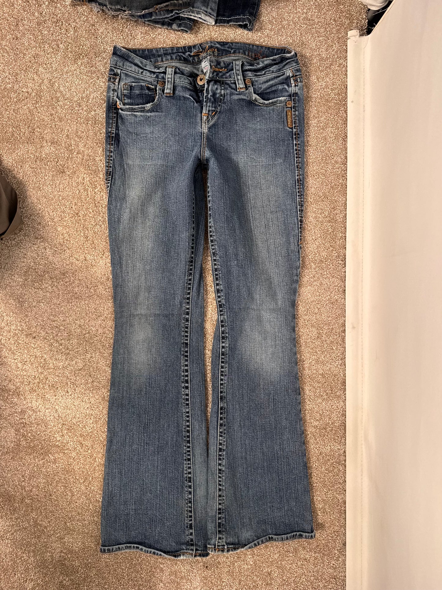 Lågmidjade jeans stl: XS