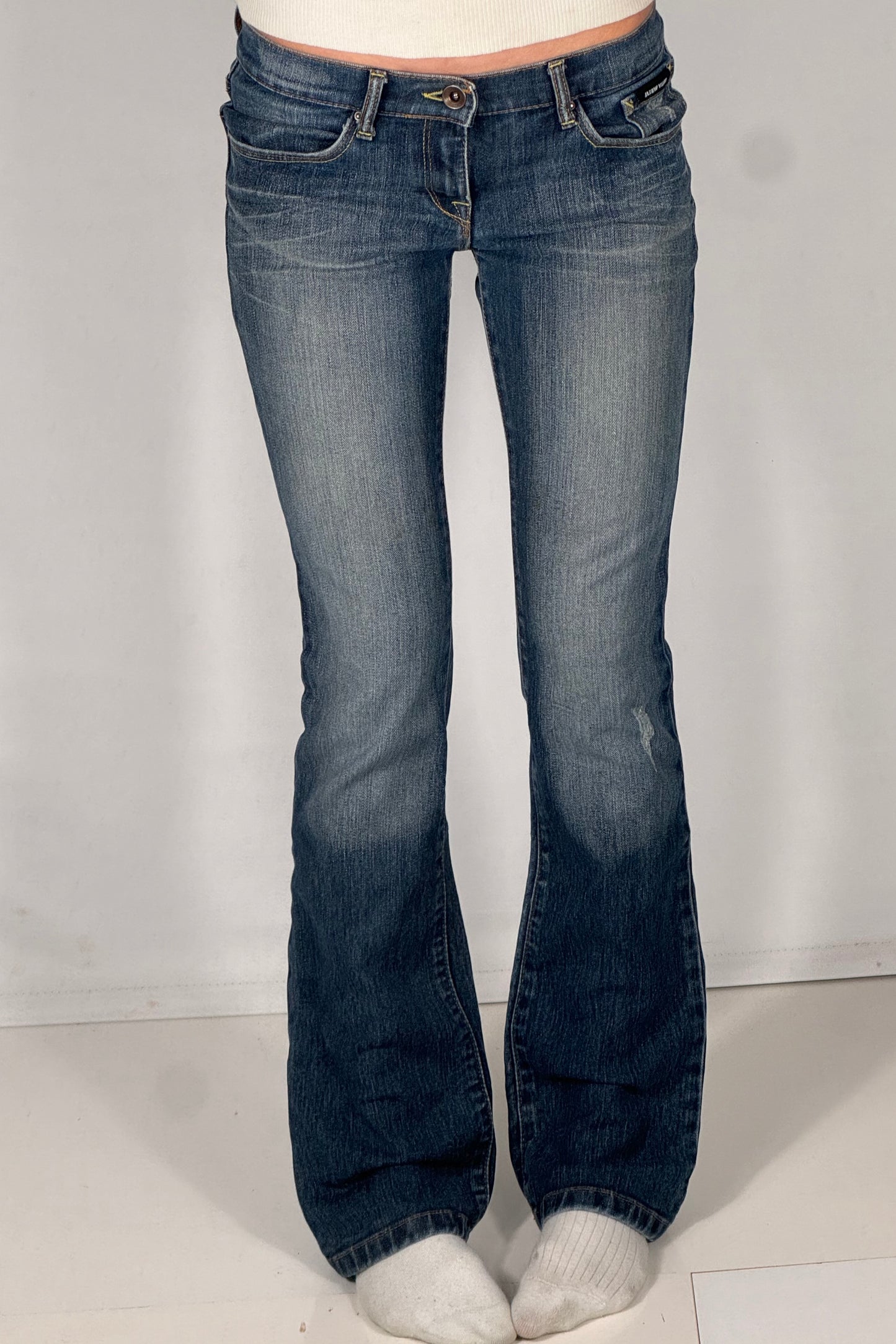 Lavlivede jeans str: XS