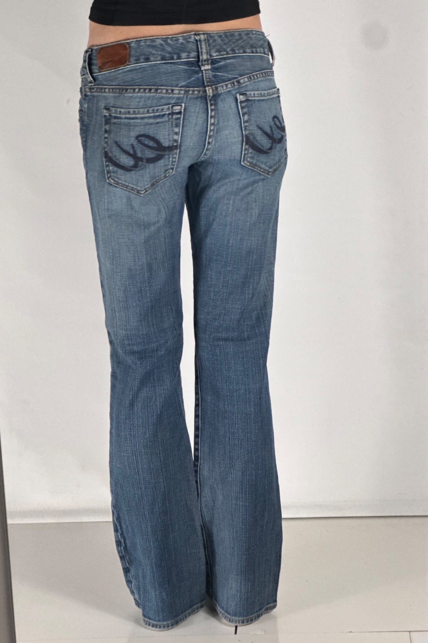 Lågmidjade jeans stl: S