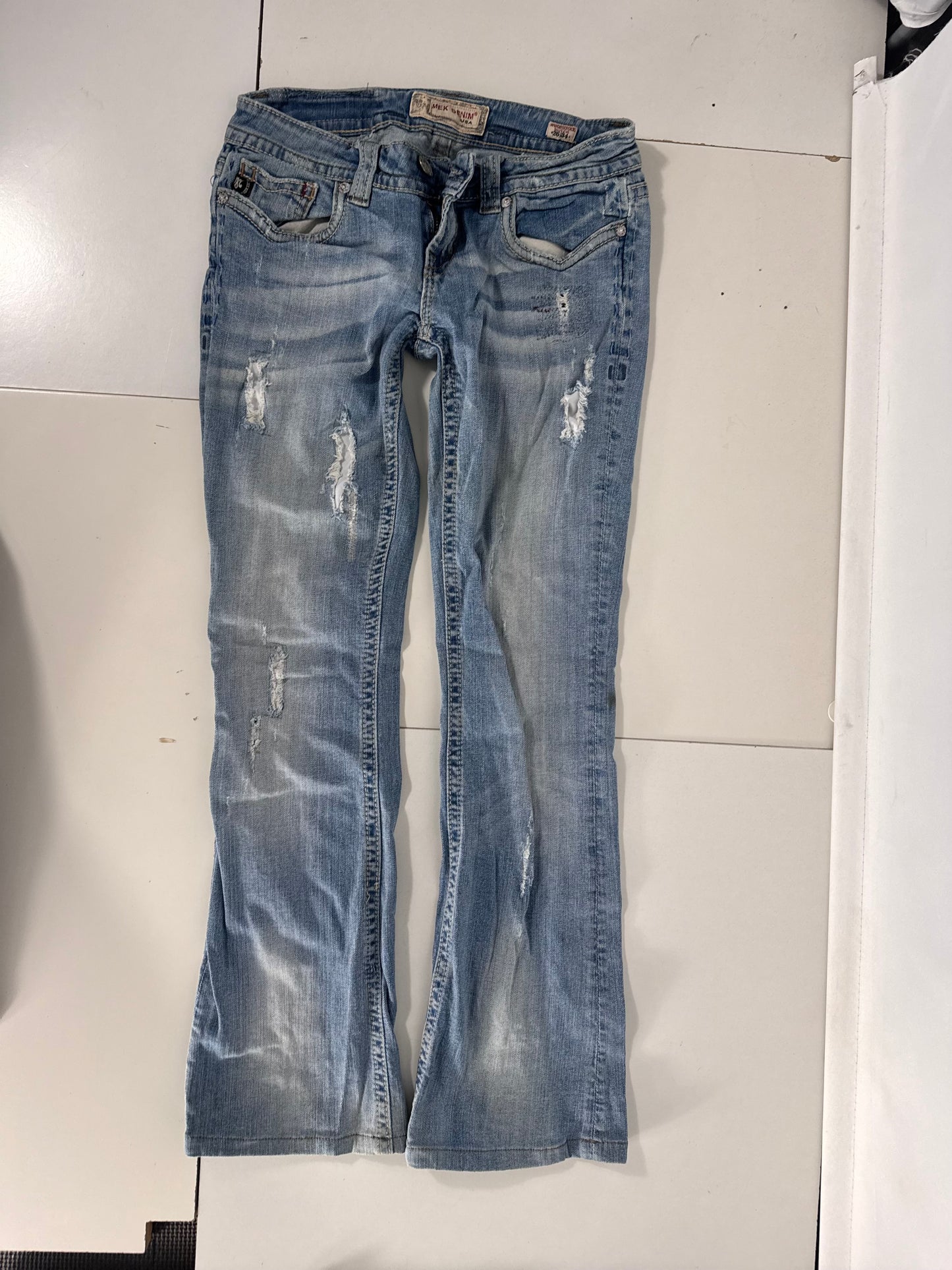 Lågmidjade jeans stl: XS