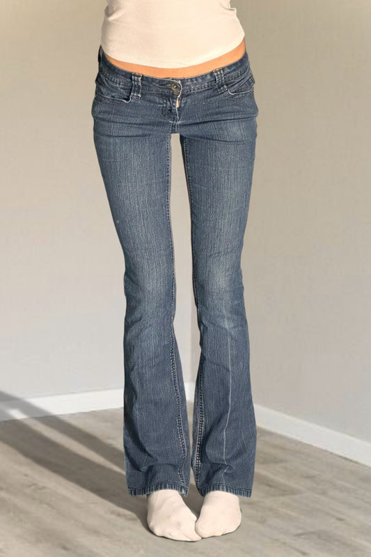 Lågmidjade jeans stl: XS