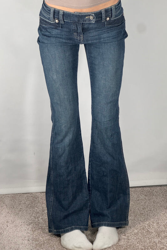 Lågmidjade jeans stl: XS