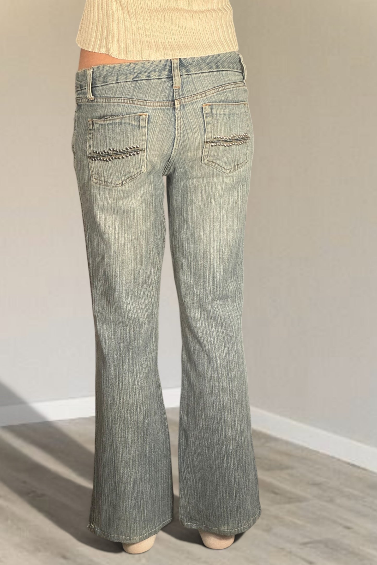 Lågmidjade jeans stl: S