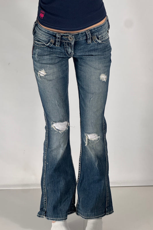 Lavtaljede jeans str: XS