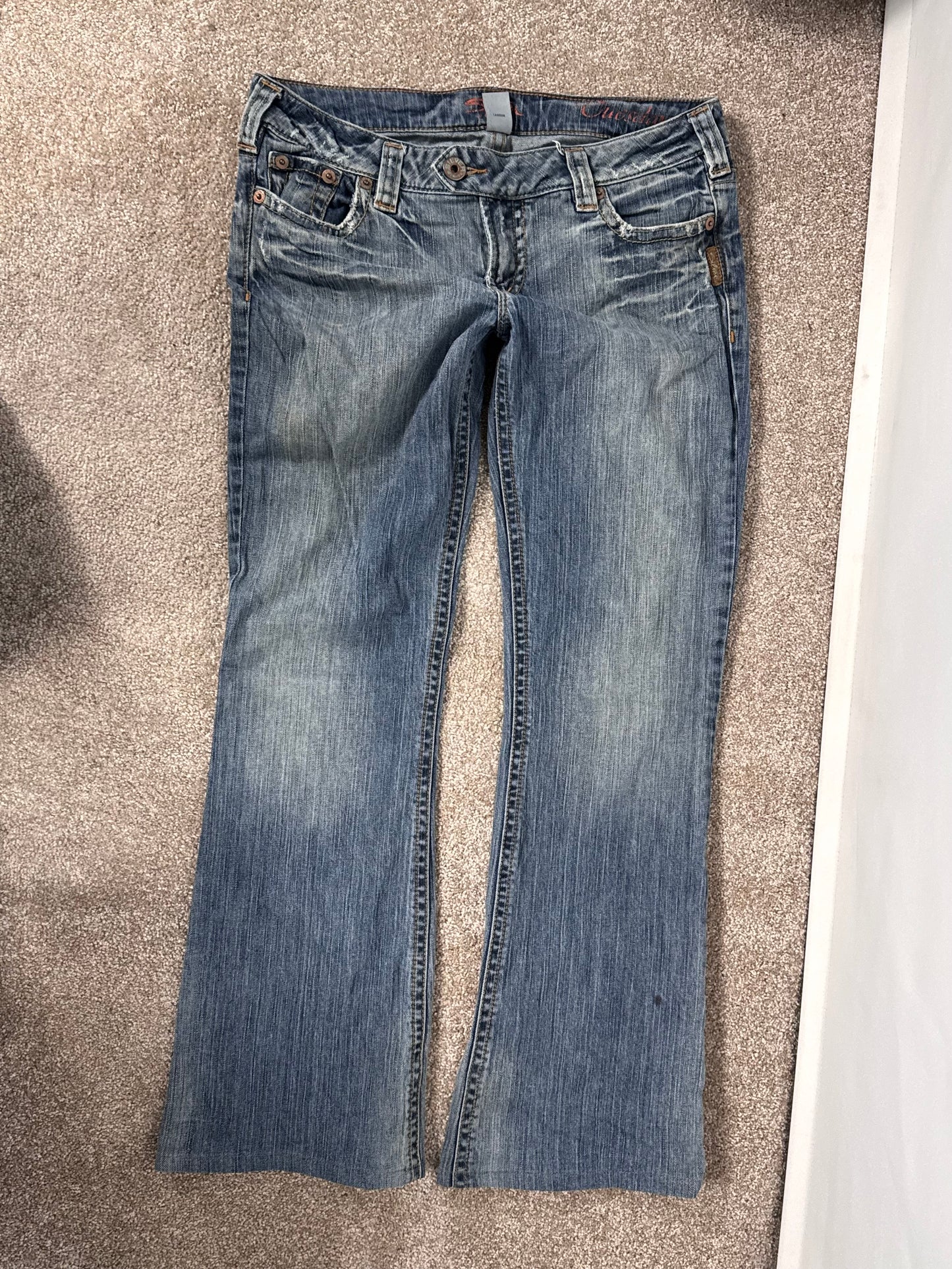 Lågmidjade jeans stl: M