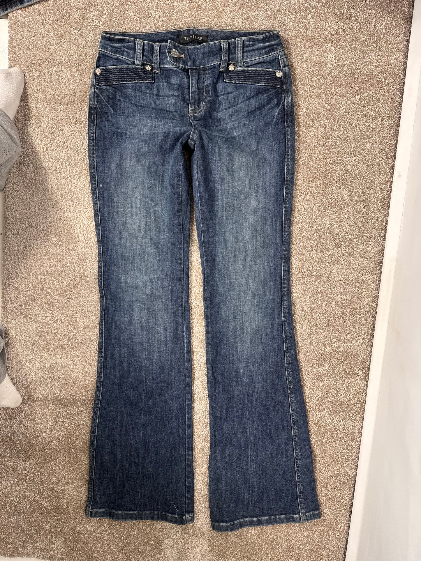 Lågmidjade jeans stl: XS