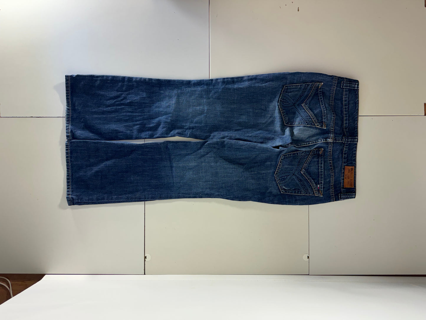 Lågmidjade jeans–stl: M