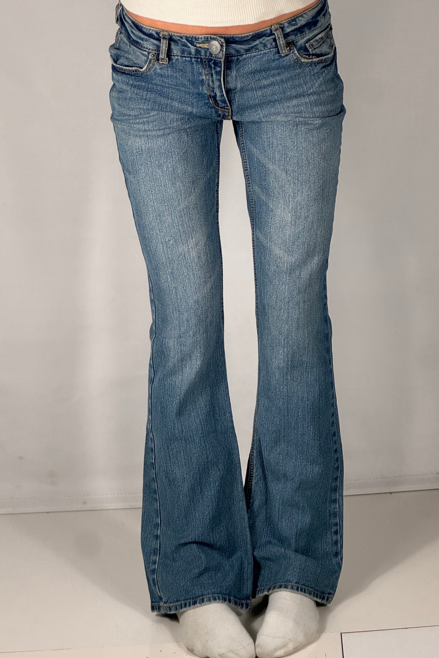 Lavtaljede jeans str: XS