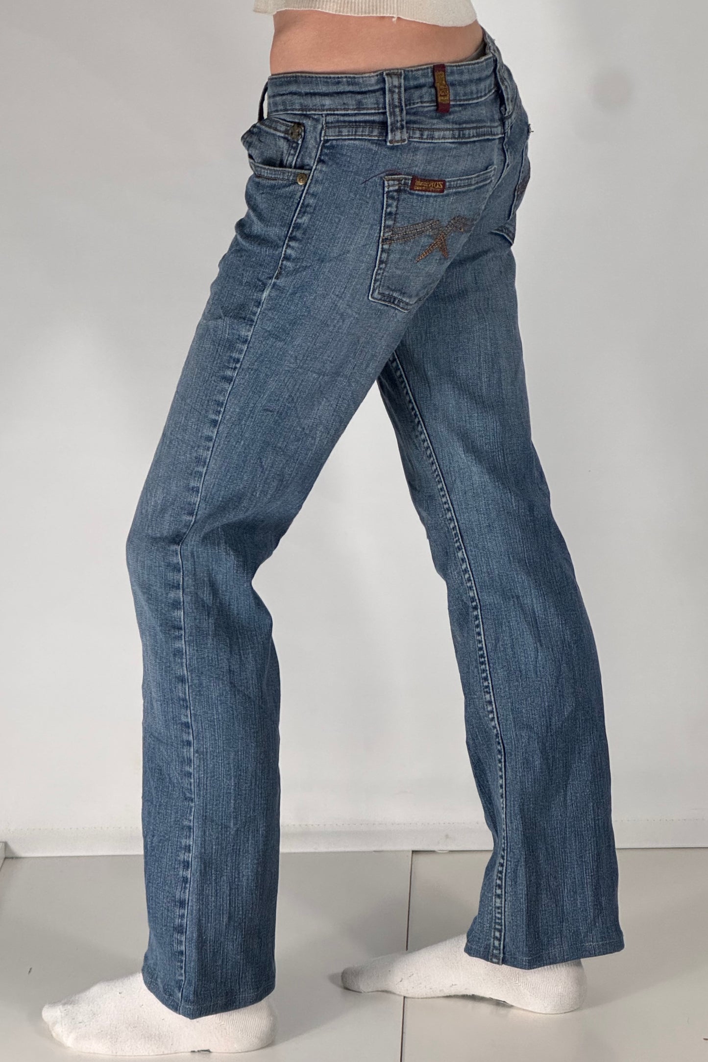 Lågmidjade jeans stl: S