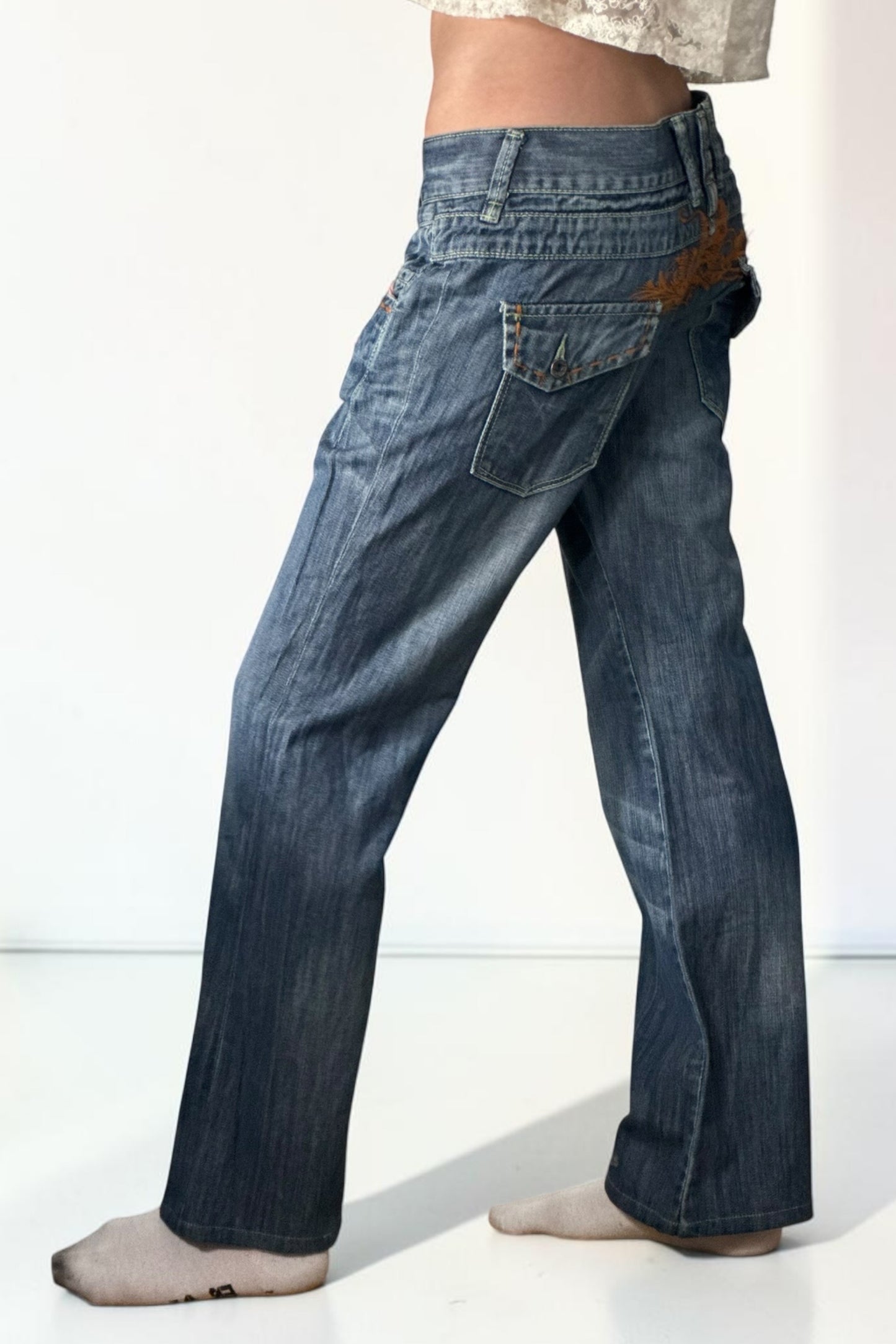 Lavtlivsjeans størrelse: