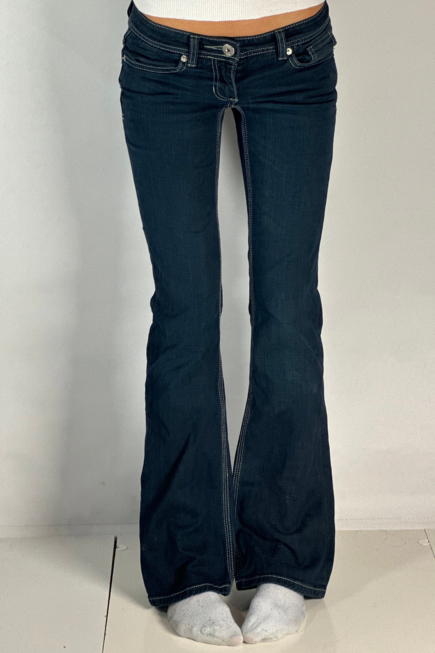 Lågmidjade jeans stl: XS