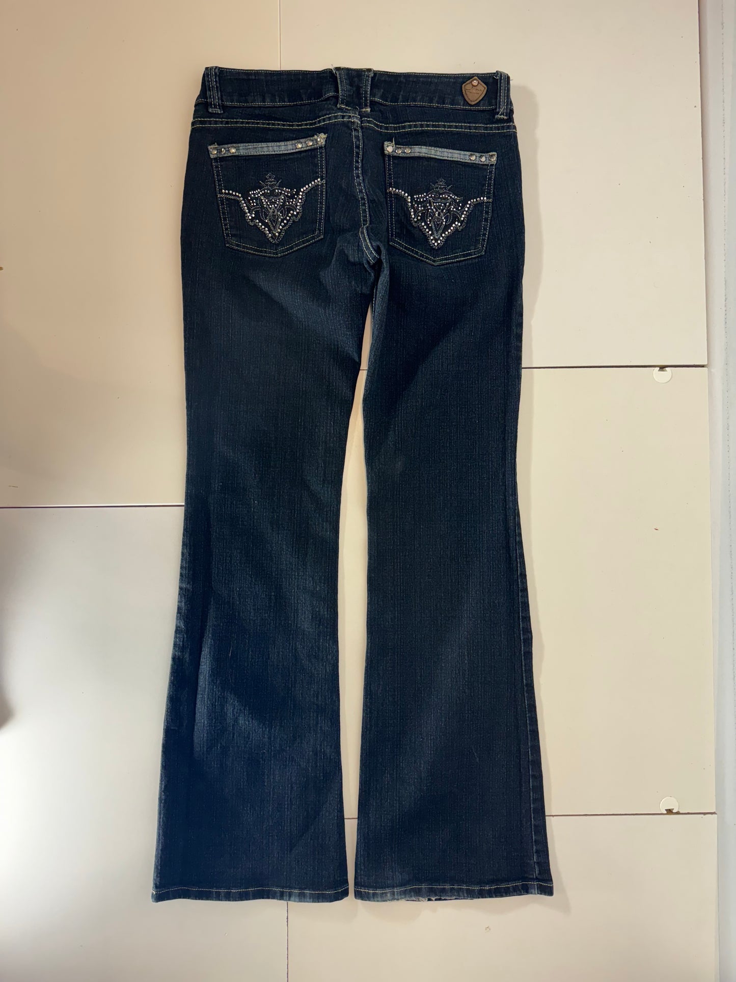 Lågmidjade jeans stl: M