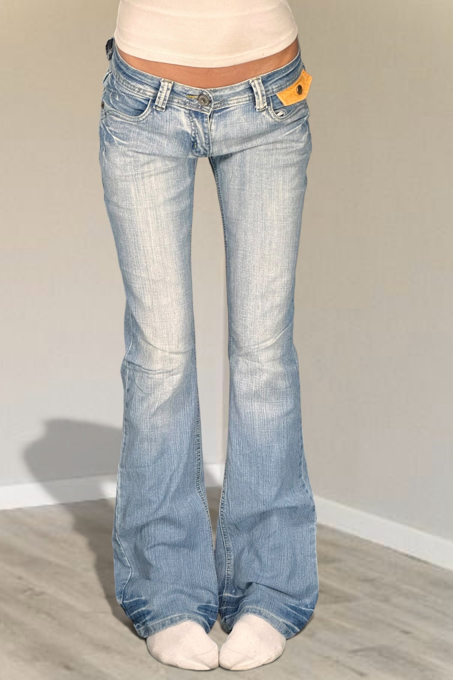 Lågmidjade jeans stl: XS