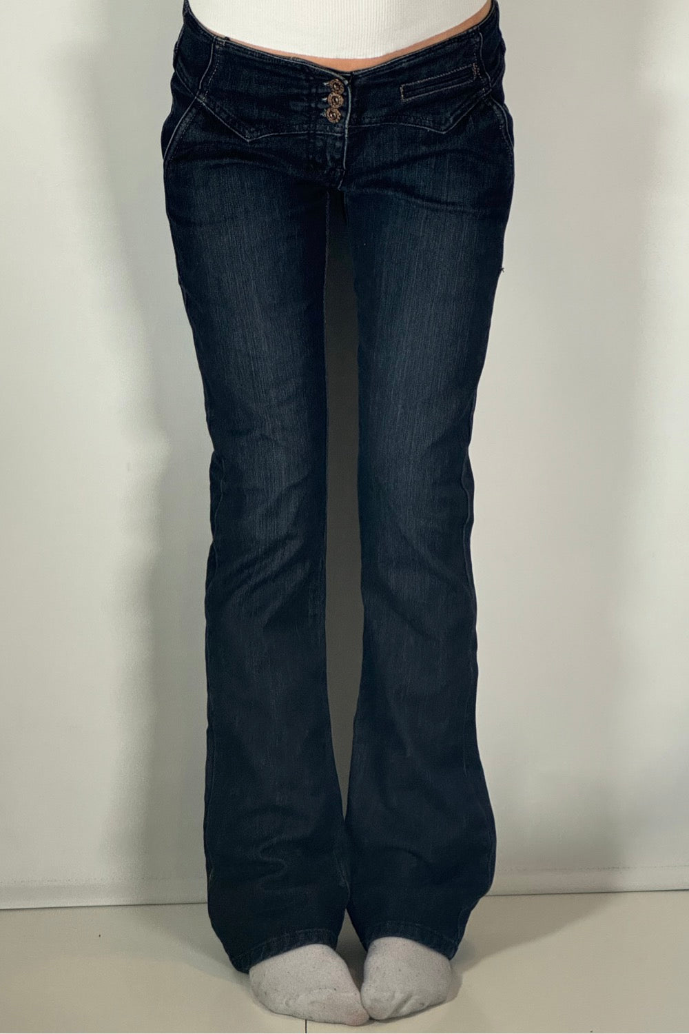 Lågmidjade jeans stl: S/M