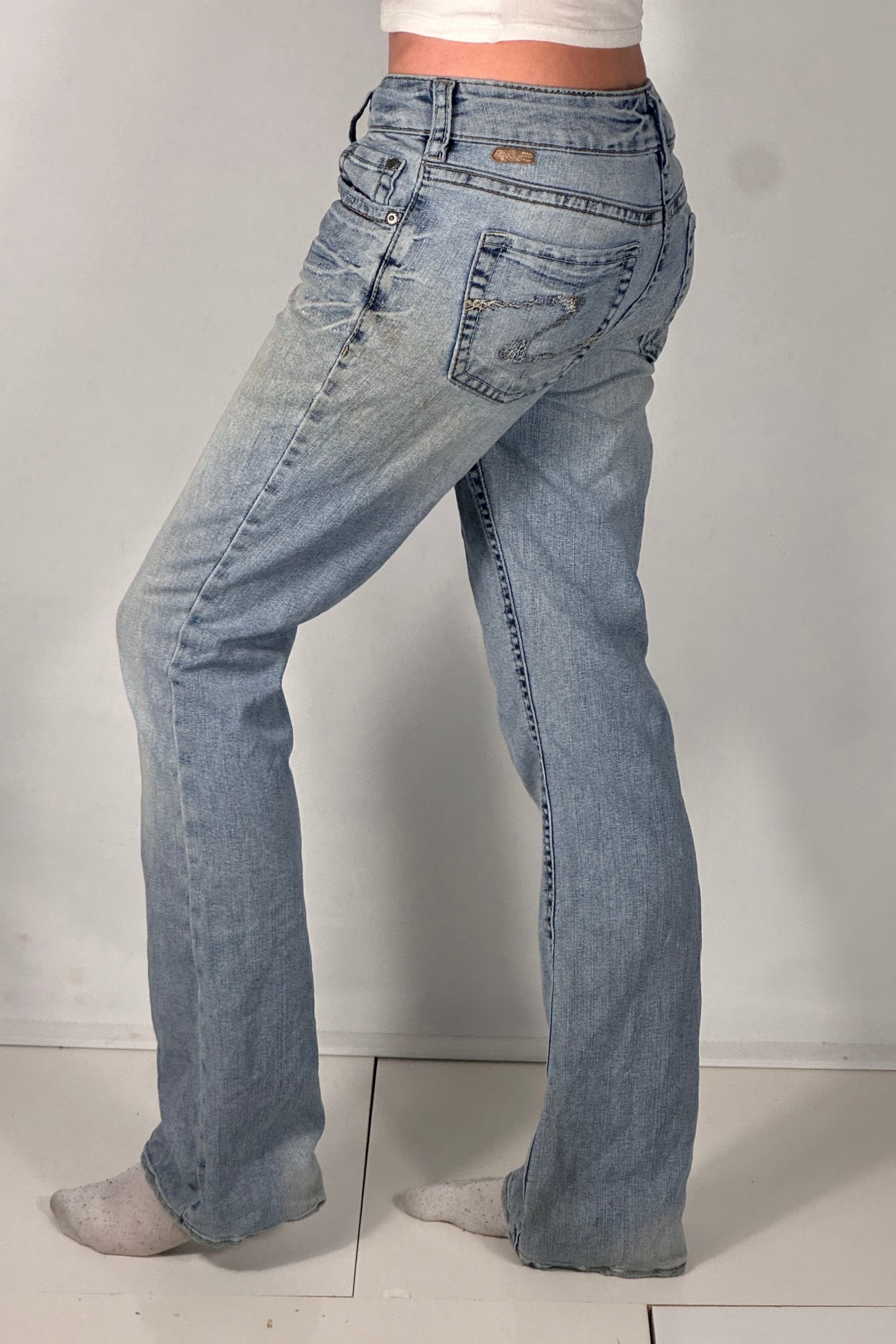 Lågmidjade jeans stl: XS