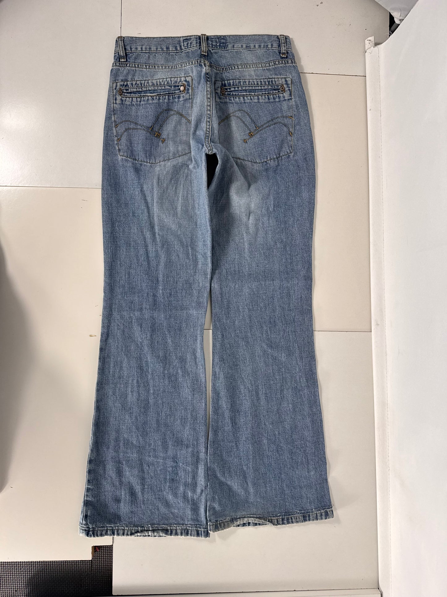 Lavtaljede jeans str: S