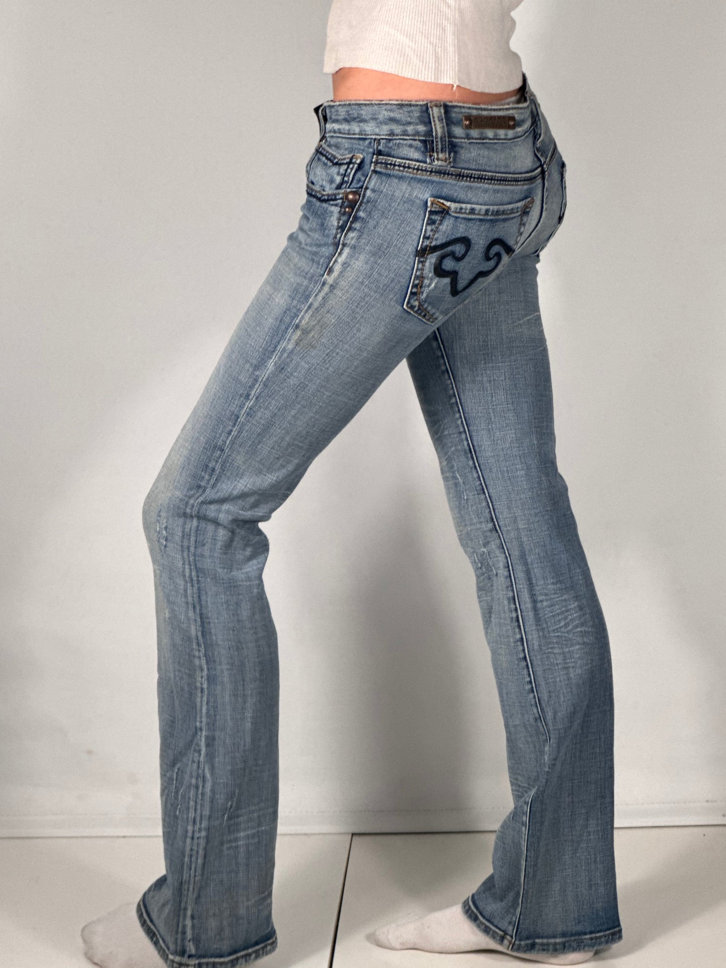 Lavtaljede jeans str: XS/S