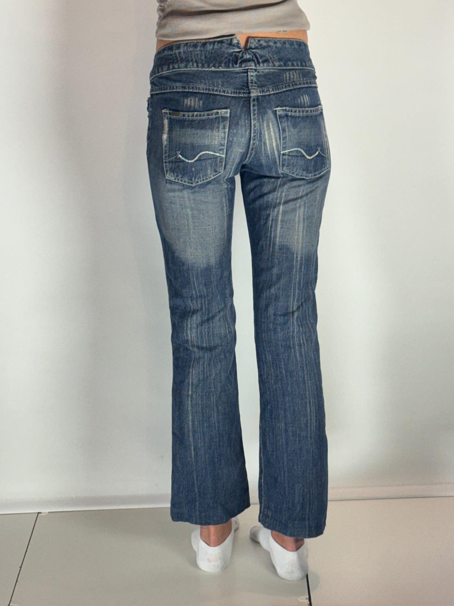 Lågmidjade jeans stl: XS/S