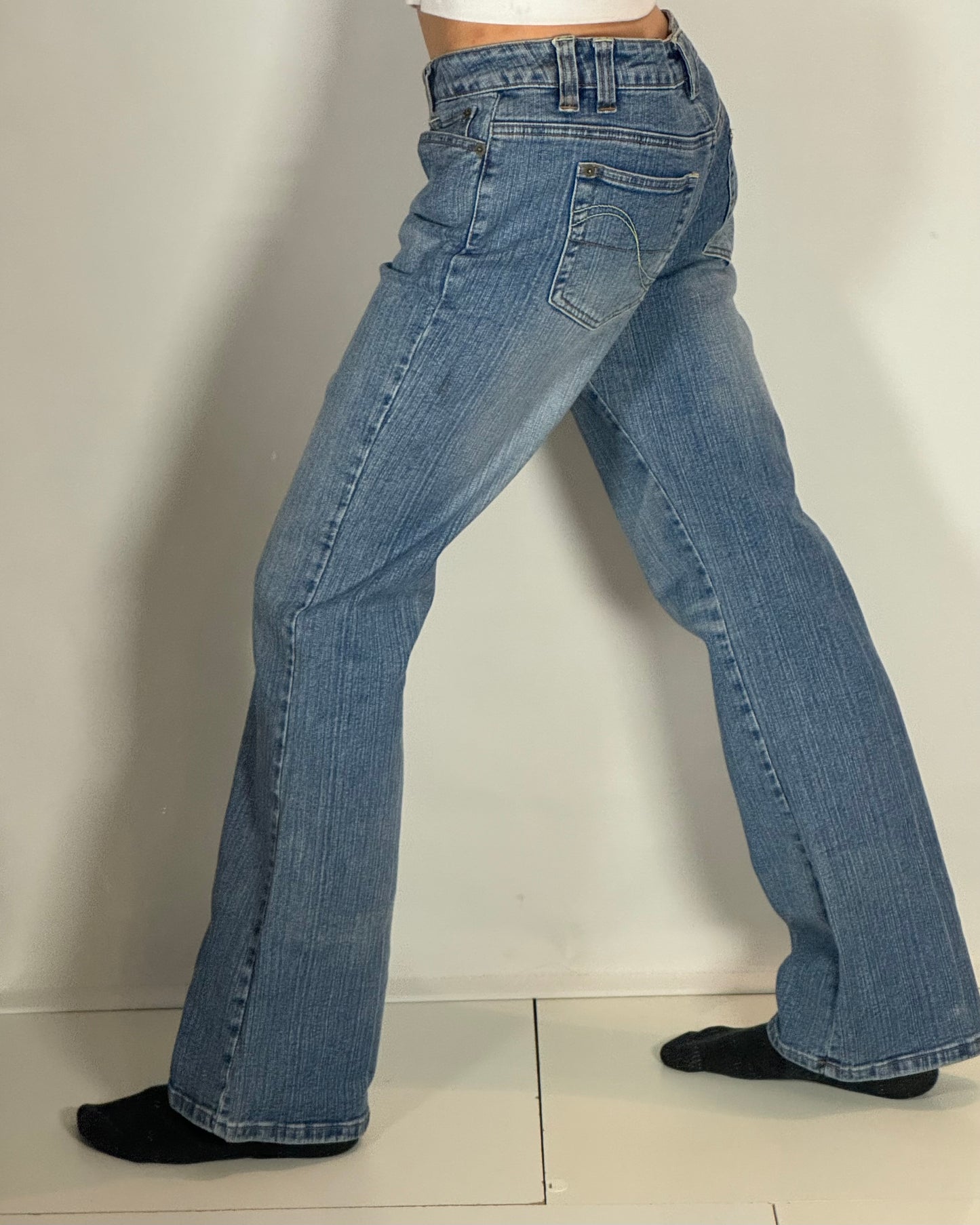 Lågmidjade jeans stl: M