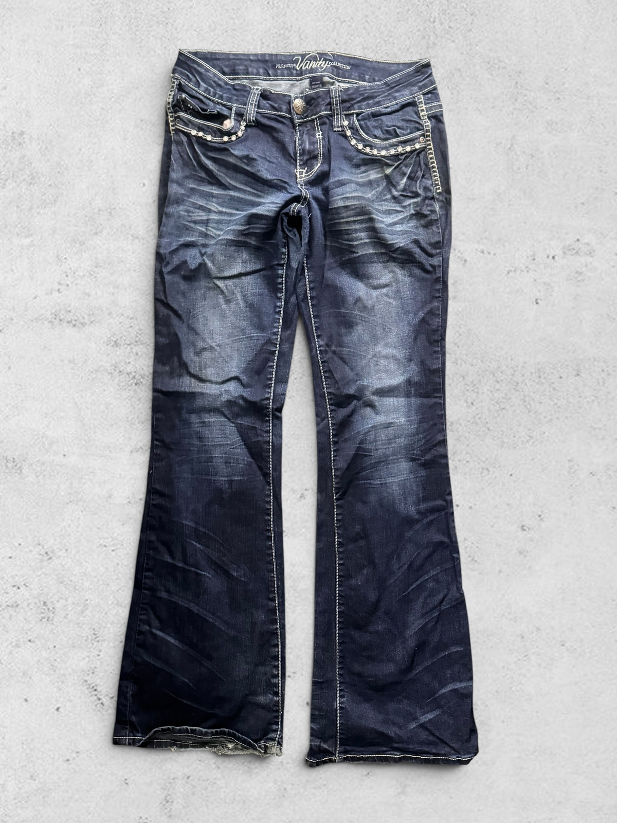 Lågmidjade jeans stl: S