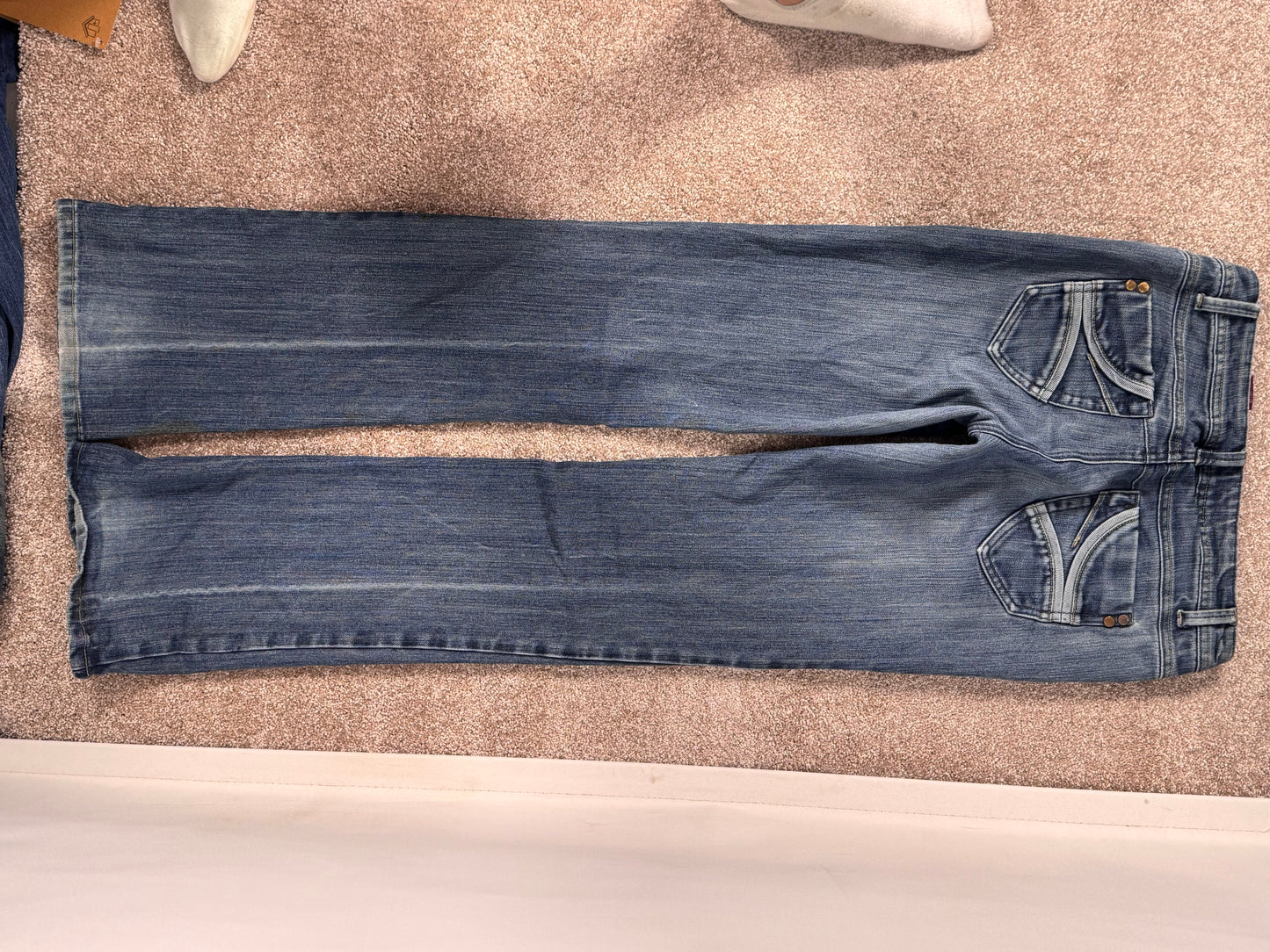 Lågmidjade jeans stl: XS/S