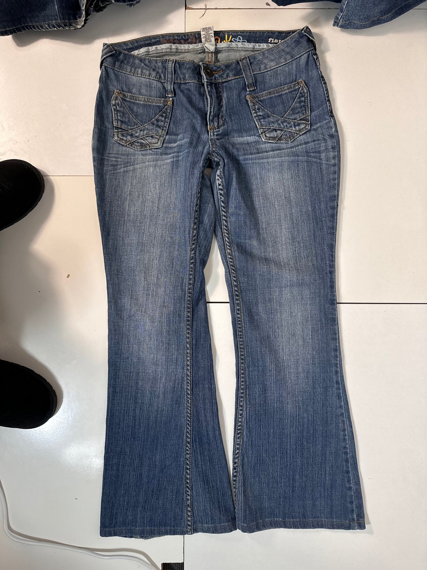 Lågmidjade jeans stl: S