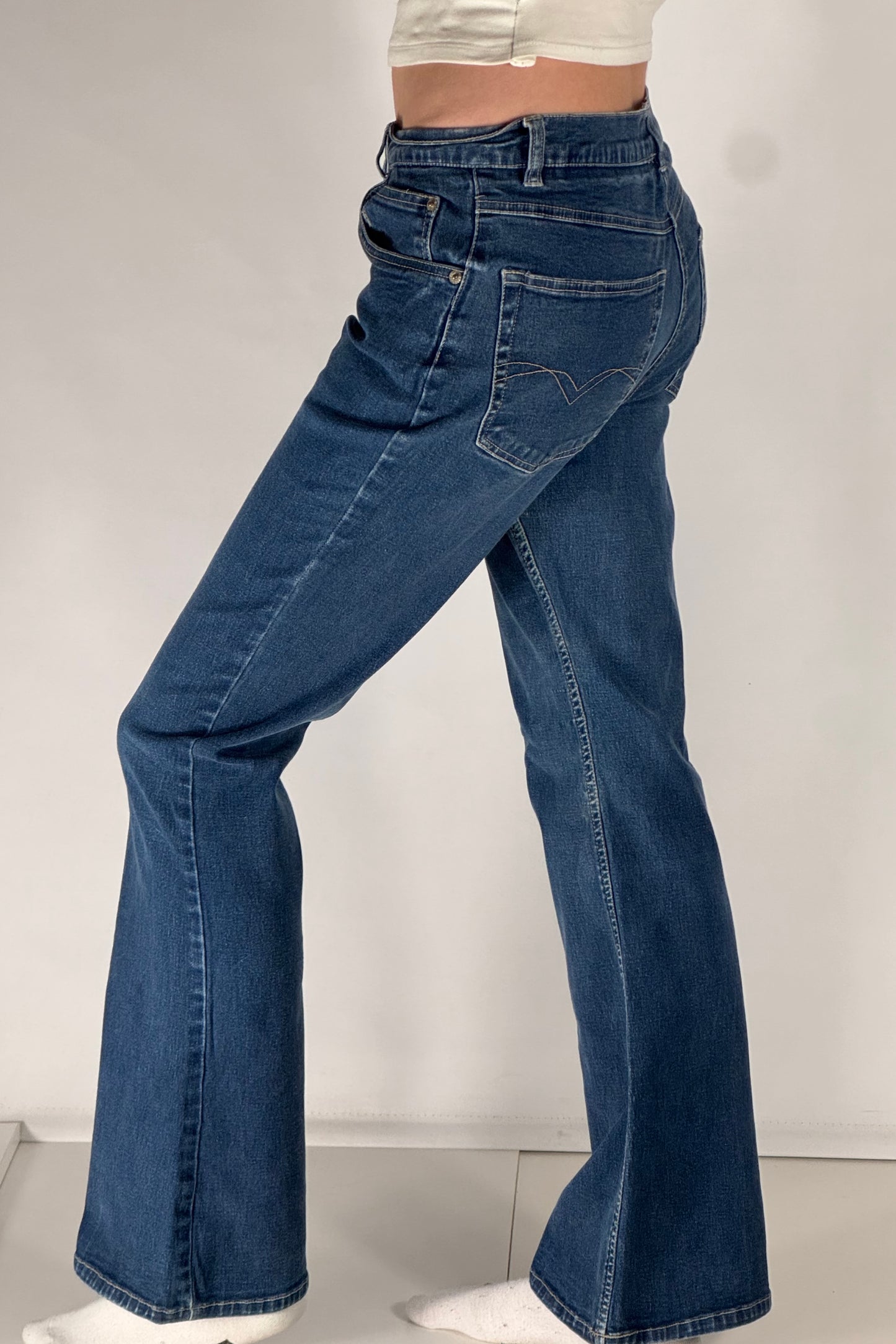 Lågmidjade jeans stl: XS