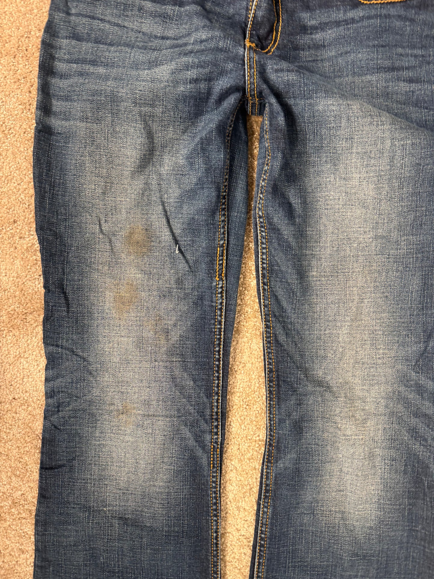 Lågmidjade jeans stl: S