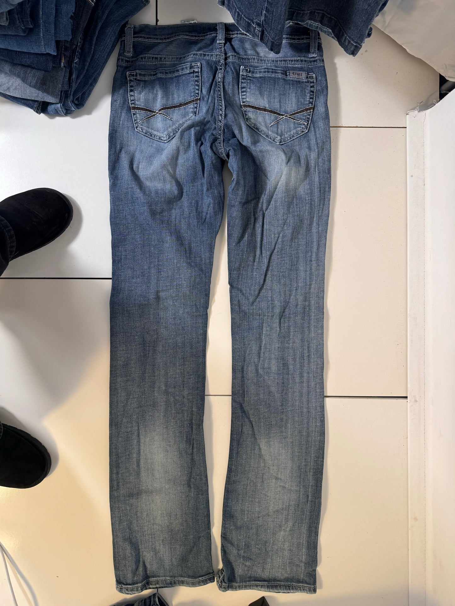 Lågmidjade jeans stl: S/M