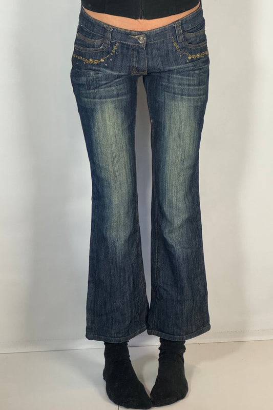 Lågmidjade jeans stl: XS/S