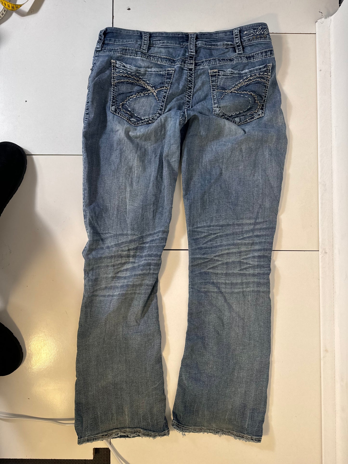 Lågmidjade jeans stl: M