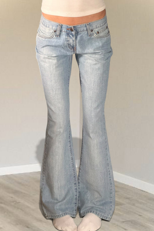 Lågmidjade jeans stl: XS