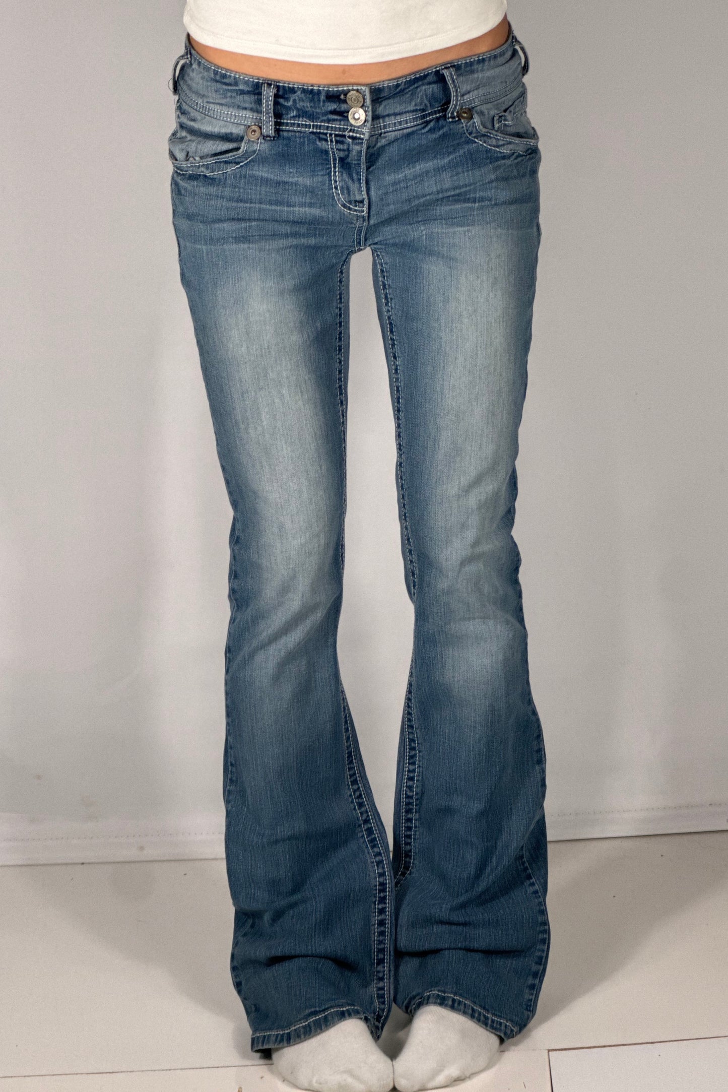 Lavtaljede jeans str: XS