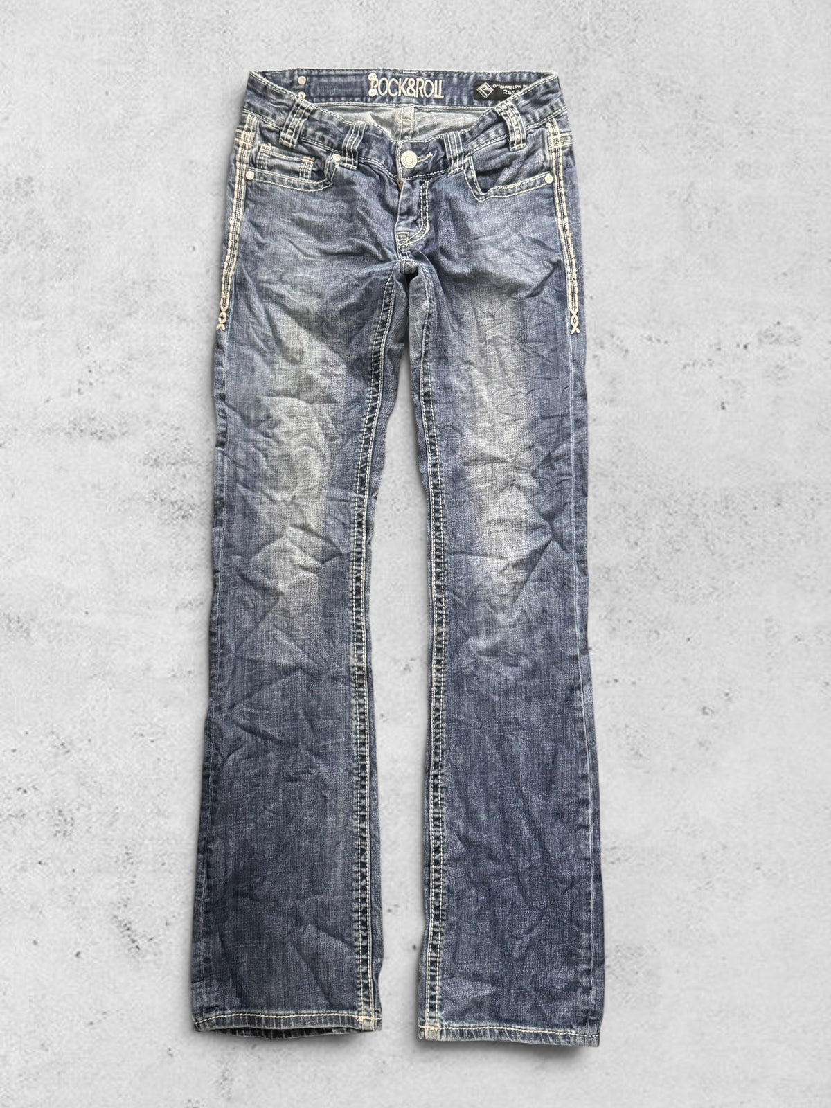 Lågmidjade jeans stl: XS