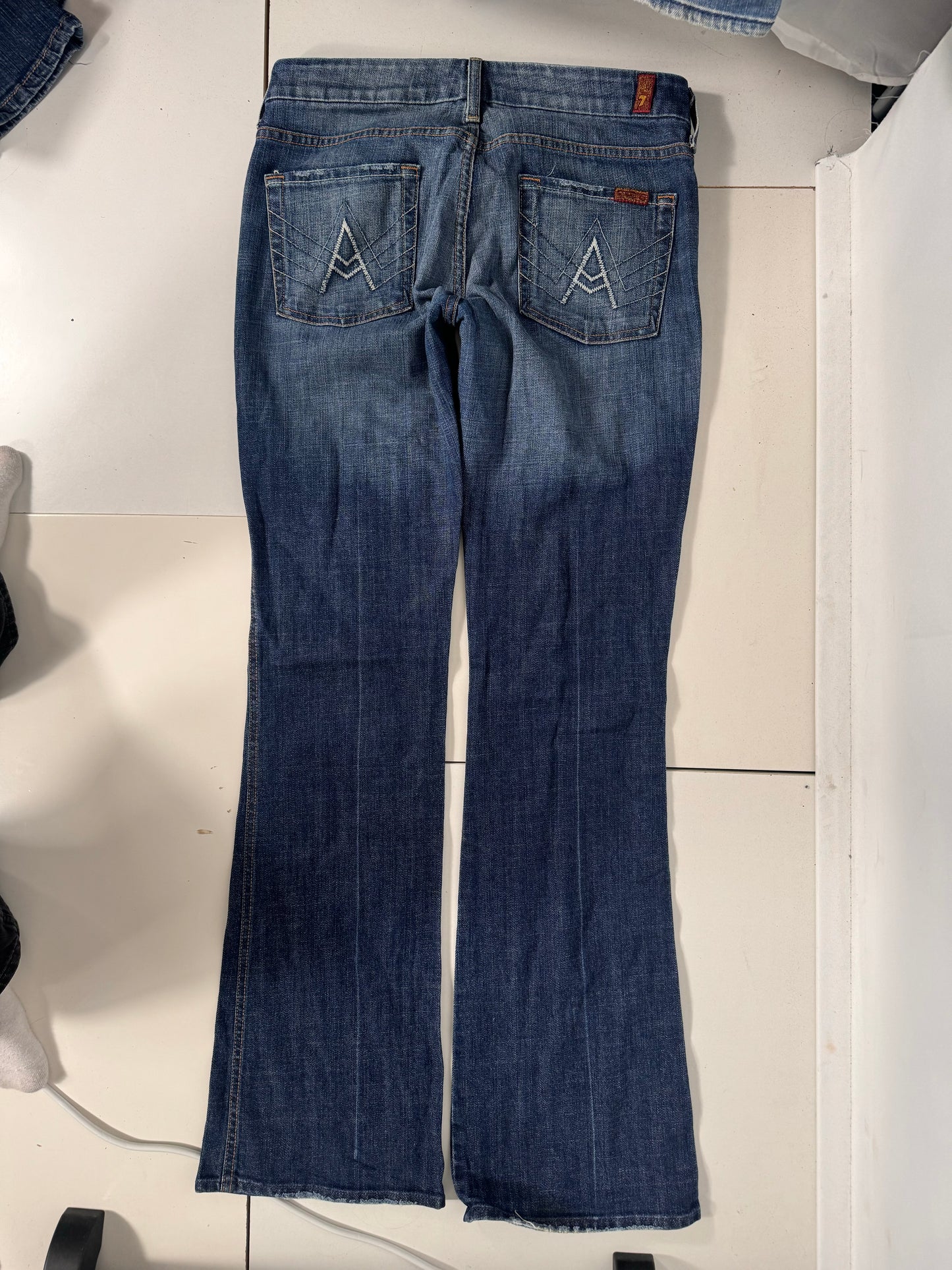 Lågmidjade jeans stl: S
