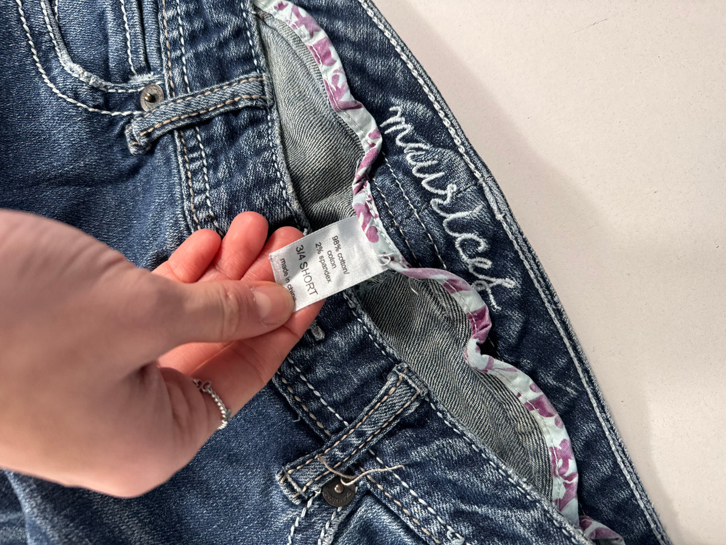 Lågmidjade jeans stl: S