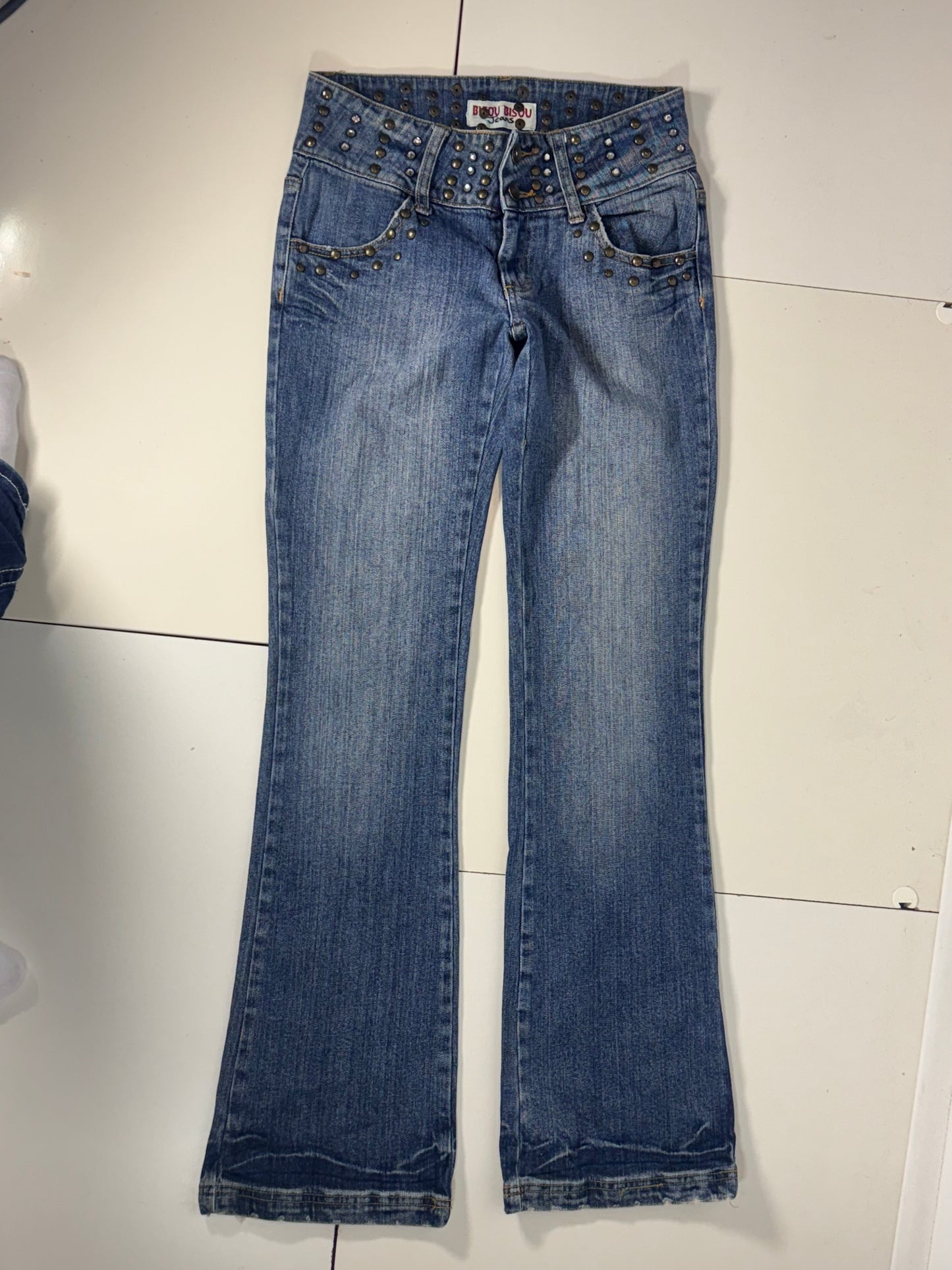 Lågmidjade jeans stl: XS